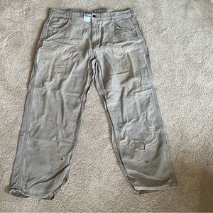 Thrashed-Flame-Resistant Midweight Canvas Pant-Loose Fit Carhartt-40x30